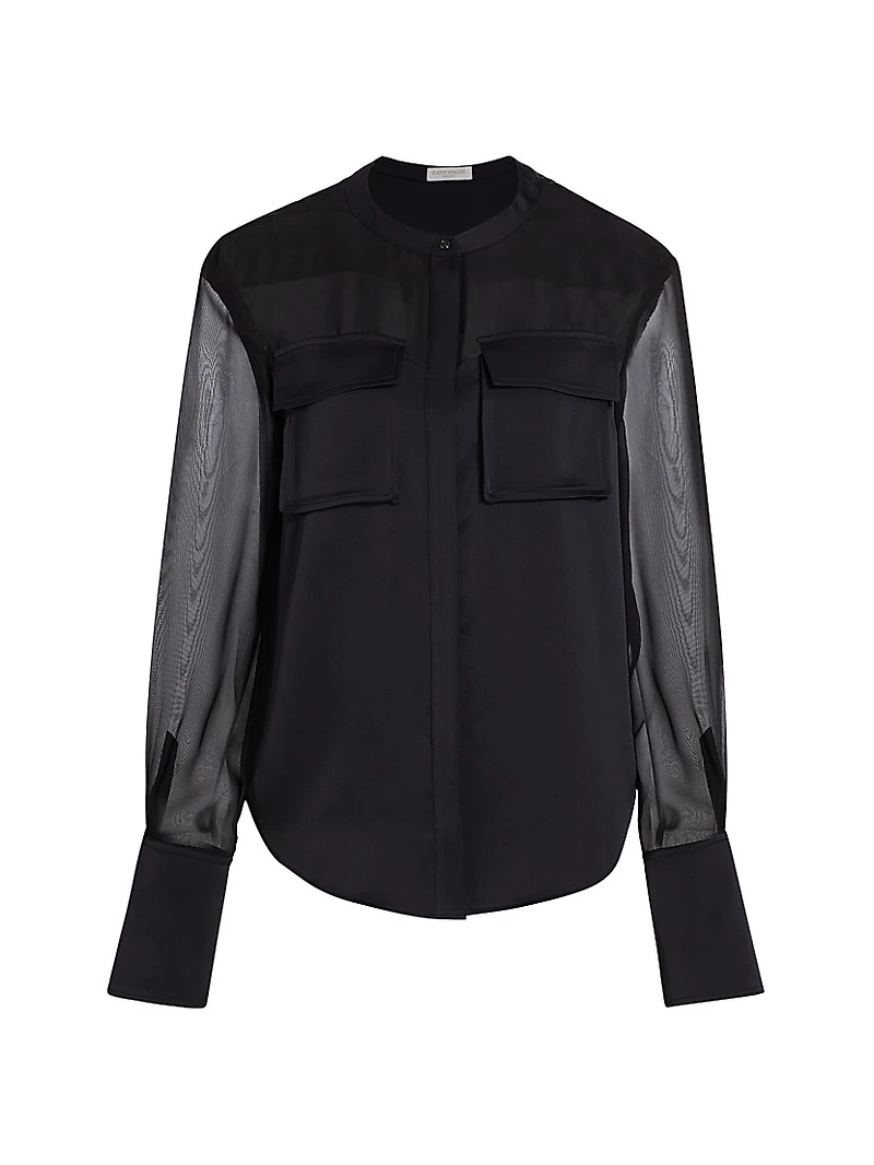 Tiah Satin Shirt