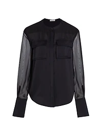 Tiah Satin Shirt