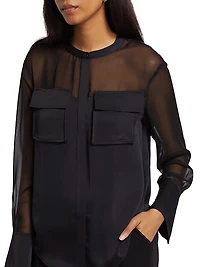 Tiah Satin Shirt