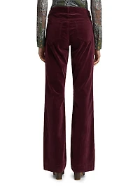 Kyle Velvet Slim-Cut Jeans