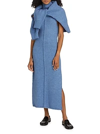 Zola Knit Tie-Waist Maxi Dress