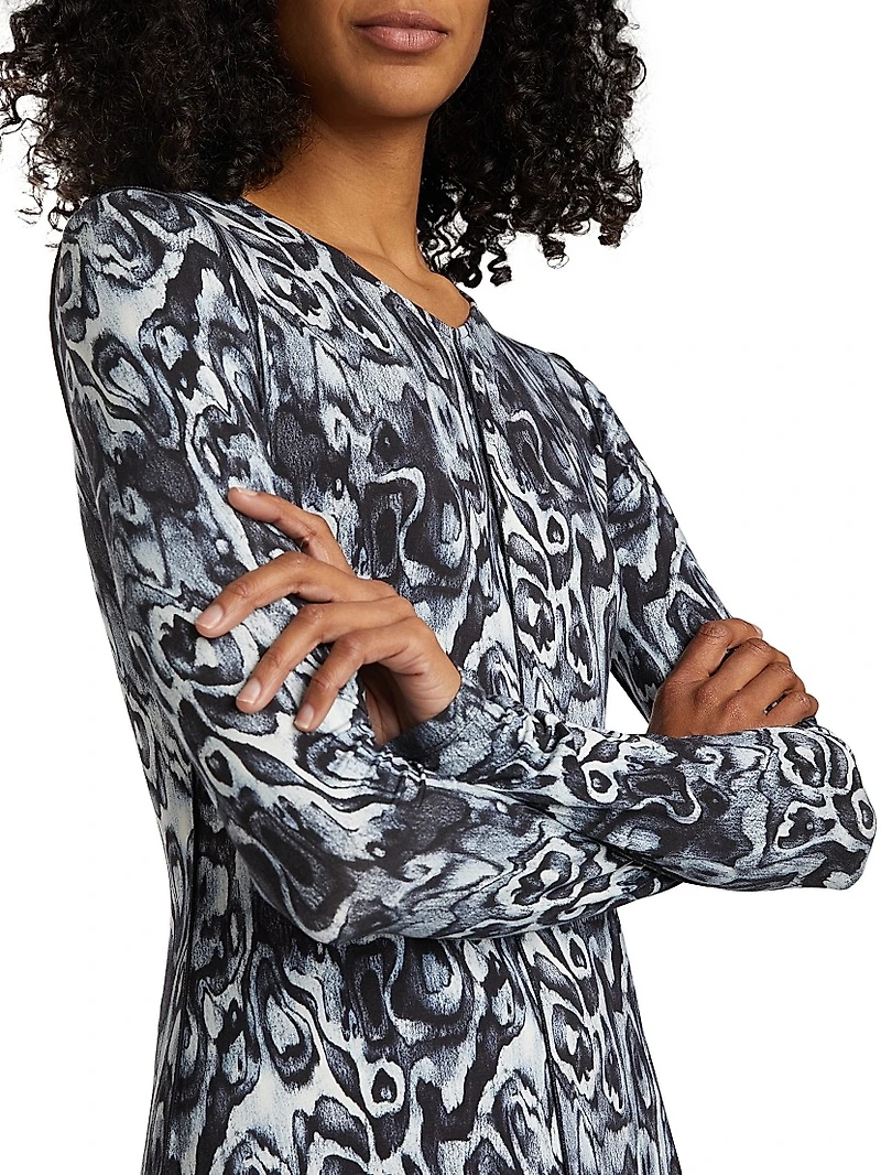 Atlas Stretch Jersey Maxi Dress