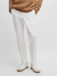 Slim-Fit Trousers in Stretch Cotton