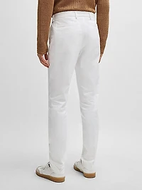 Slim-Fit Trousers in Stretch Cotton