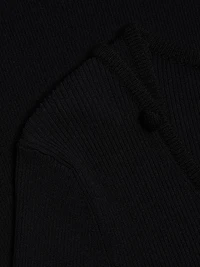 Elie Ribbed Long-Sleeve Maxi Dress