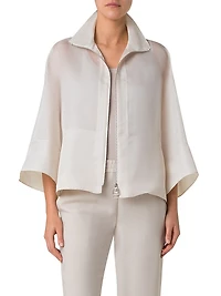 Phila Silk Organza Jacket