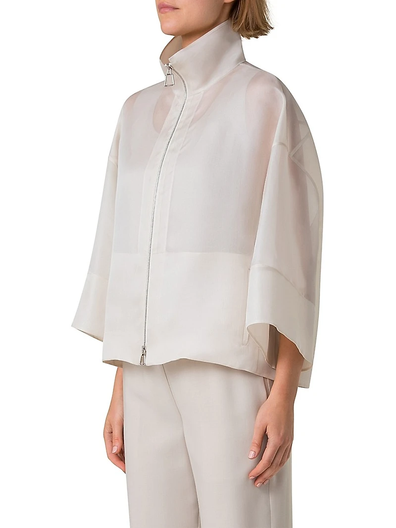 Phila Silk Organza Jacket