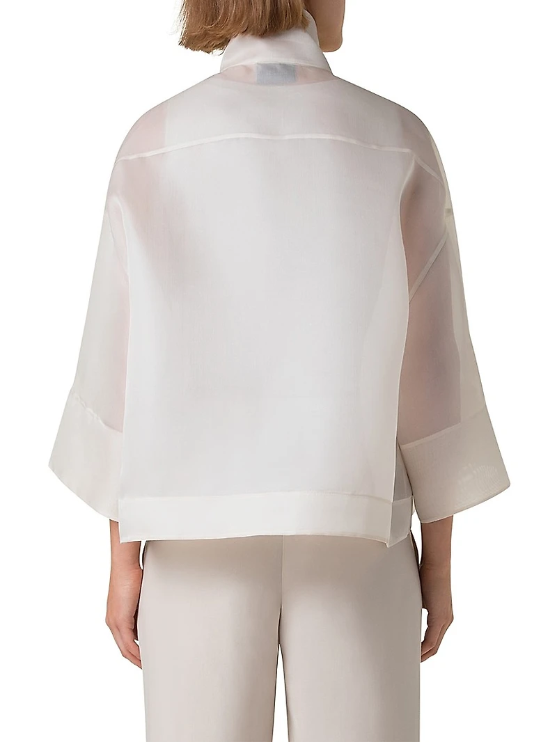 Phila Silk Organza Jacket
