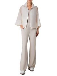 Phila Silk Organza Jacket