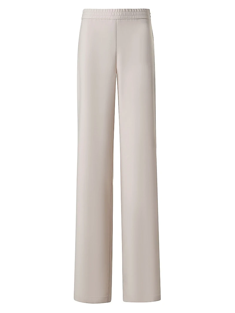 Filibert Stretch Straight-Leg Pants