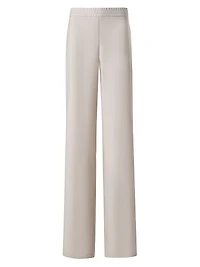 Filibert Stretch Straight-Leg Pants