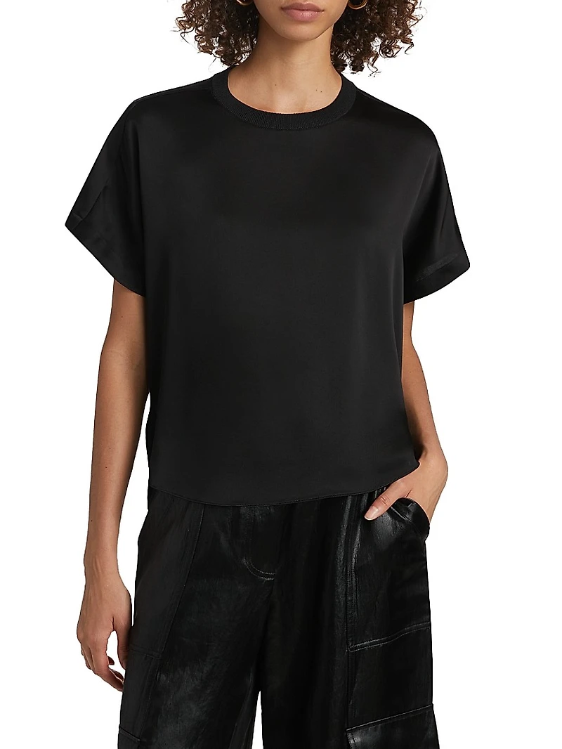 Addy Knit-Back T-Shirt