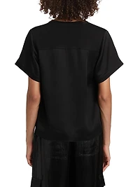 Addy Knit-Back T-Shirt