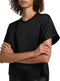 Addy Knit-Back T-Shirt