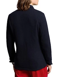 Aviator Cashmere Cardigan