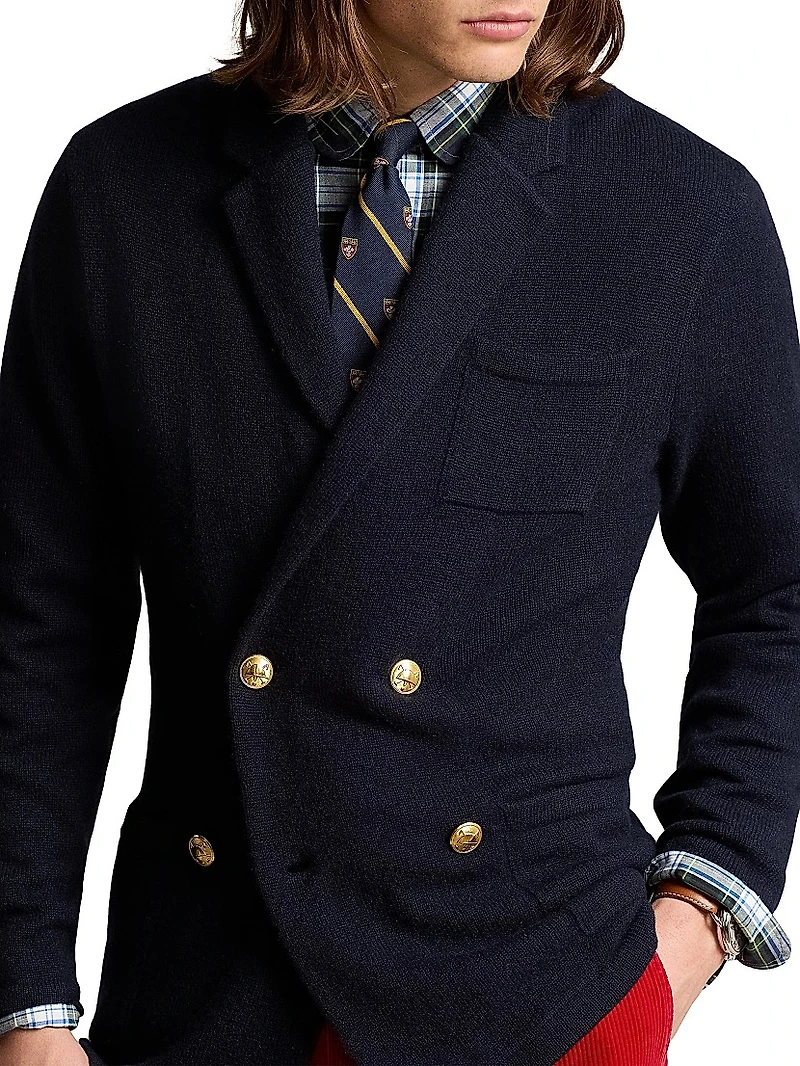 Aviator Cashmere Cardigan