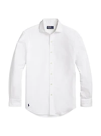 Cotton Oxford Button-Up Shirt