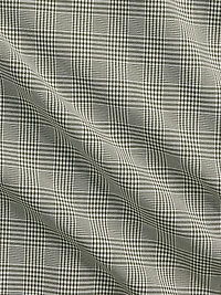 Glen Plaid Cotton Poplin Sport Shirt