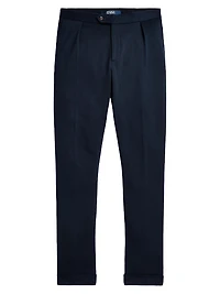 Mesh Pleated Trousers