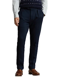 Mesh Pleated Trousers