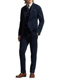 Mesh Pleated Trousers