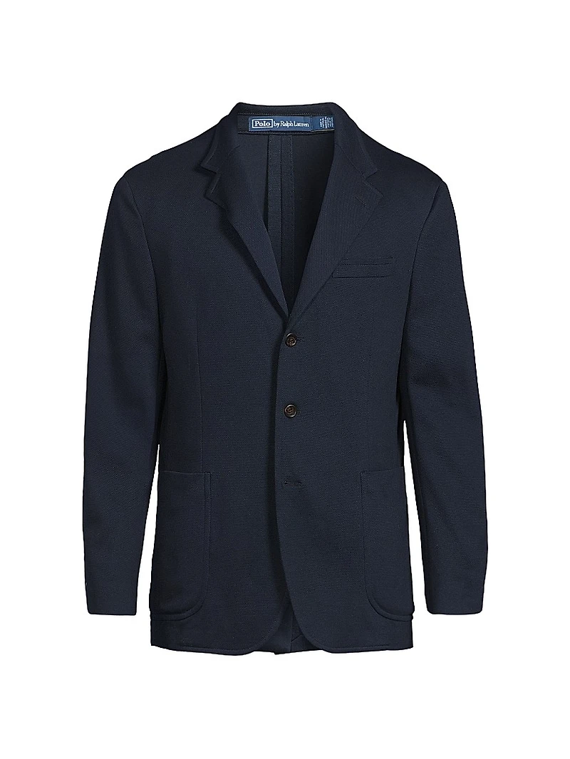 Polo Soft Knit Single-Breasted Sport Coat