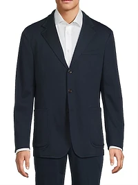 Polo Soft Knit Single-Breasted Sport Coat