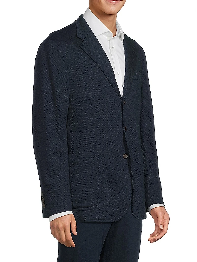 Polo Soft Knit Single-Breasted Sport Coat