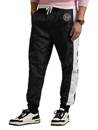 Unisex Pink Pony Nylon Athletic Warm-Up Pants