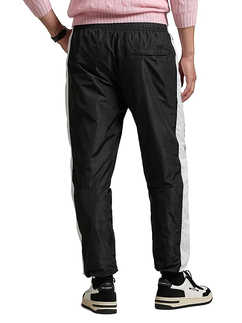 Unisex Pink Pony Nylon Athletic Warm-Up Pants