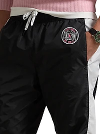 Unisex Pink Pony Nylon Athletic Warm-Up Pants