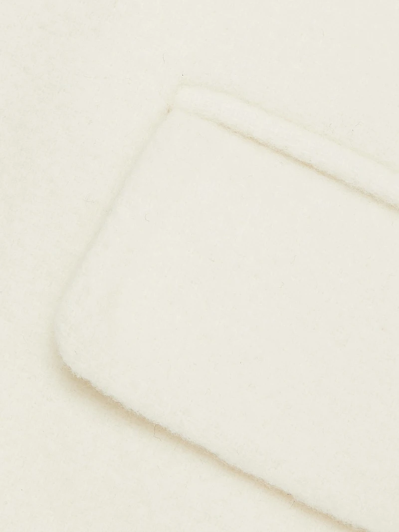 Lyssa Wool-Blend Button-Up Jacket