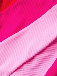 Joyce Colorblocked Cut-Out One-Piece Swimsuit