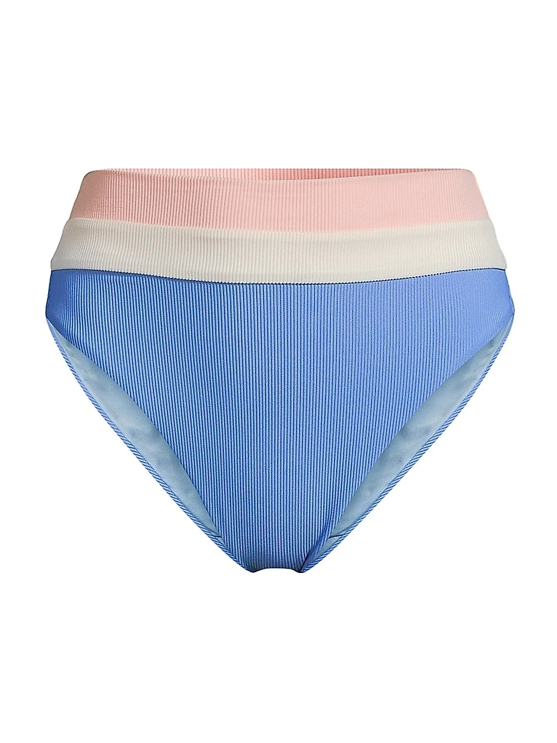Heidi Colorblocked Bikini Bottom
