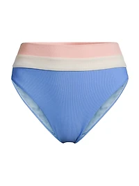 Heidi Colorblocked Bikini Bottom
