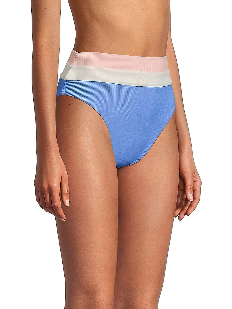 Heidi Colorblocked Bikini Bottom
