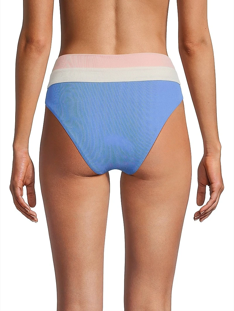 Heidi Colorblocked Bikini Bottom