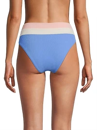 Heidi Colorblocked Bikini Bottom