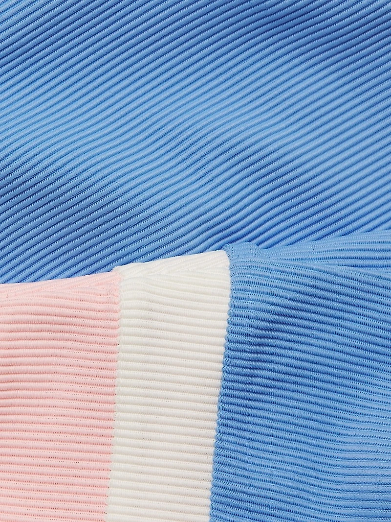 Mackenzie Colorblocked Bikini Top