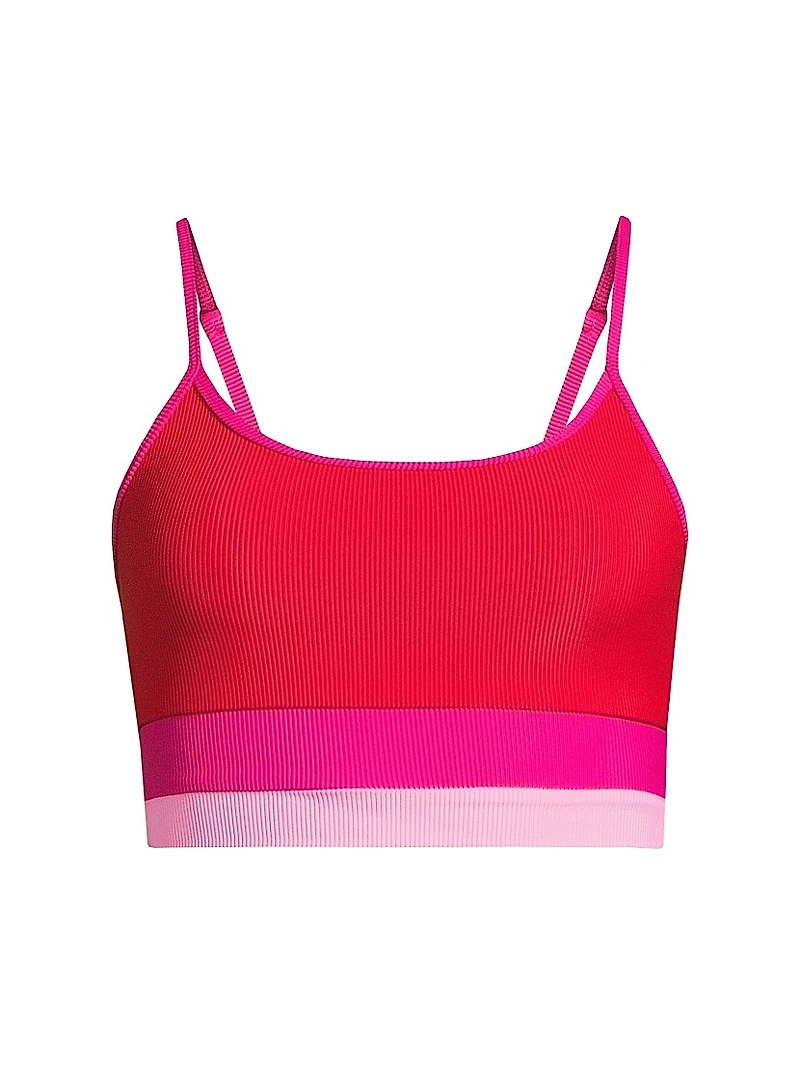 Eva Colorblocked Bikini Top