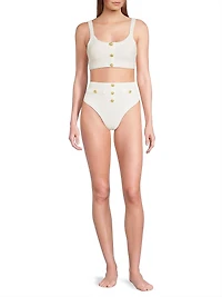 Muriel Tweed Bikini Bottom