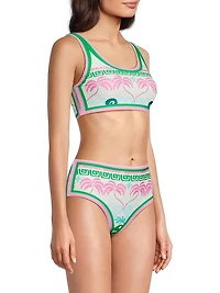 Francis Palm Tree Tankini Top