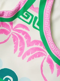 Francis Palm Tree Tankini Top