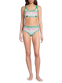 Francis Palm Tree Tankini Top