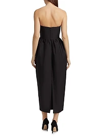 Denise Strapless Midi-Dress