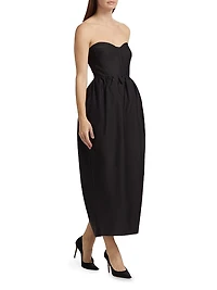 Denise Strapless Midi-Dress