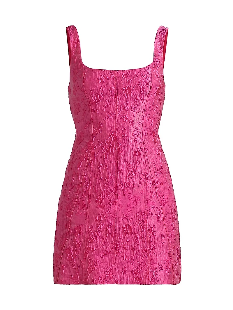 Annette Jacquard Minidress