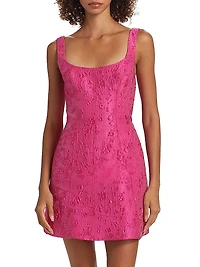 Annette Jacquard Minidress