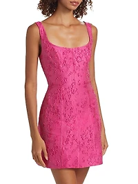 Annette Jacquard Minidress