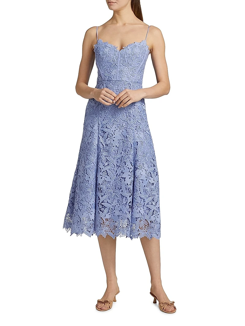 Kate Lace Midi-Dress